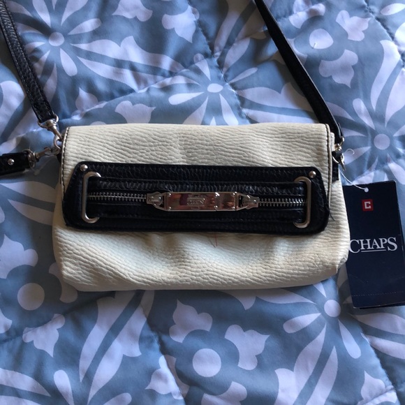Chaps crossbody purse/clutch - Picture 1 of 7
